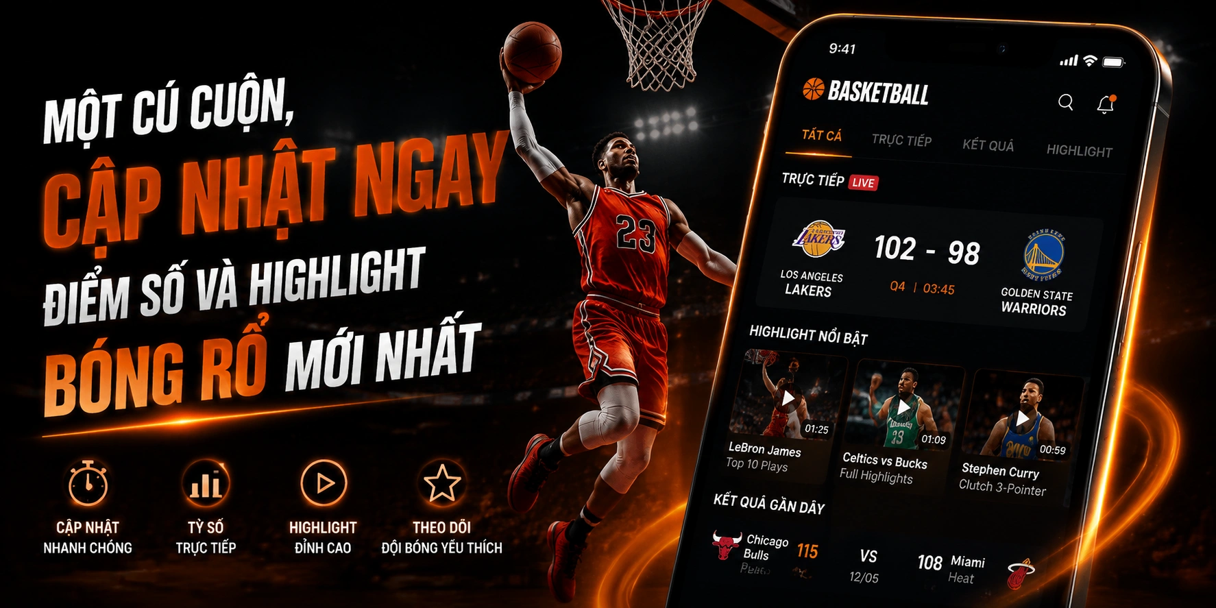 Player profile bóng rổ